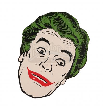 Lot #70 - BATMAN (TV SERIES, 1966-1968) - The Joker's (Cesar Romero) Surfboard Logo - 3