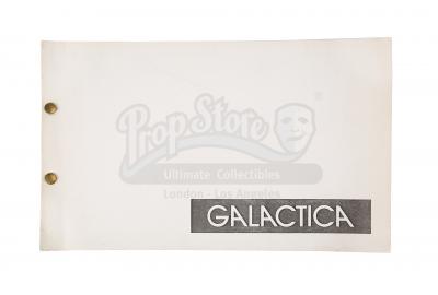 Lot #106 - BATTLESTAR GALACTICA (TV SERIES, 1978-1979) - Early Pilot Episode Storyboard Set
