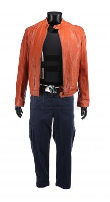 Lot #112 - BEVERLY HILLS COP II (1987) - Axel Foley's (Eddie Murphy) Detroit  Lions Letterman Jacket