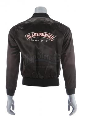 Lot #127 - BLADE RUNNER (1982) - Black Satin Crew Jacket