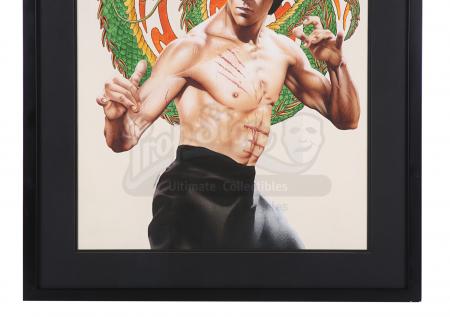 Lot #139 - BRUCE LEE: ENTER THE DRAGON (1973) - Chris Achilleos Hand-painted Illustration (Sold with Copyright) - 3