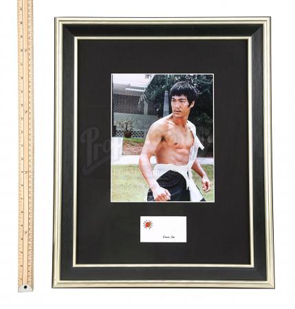 Lot #144 - BRUCE LEE - Bruce Lee Business Card Display - 6
