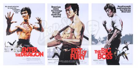 Lot #145 - BRUCE LEE: VARIOUS PRODUCTIONS (1971-1972) - Three Artist Proof Mondo posters