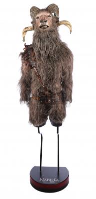 Lot #169 - THE CHRONICLES OF NARNIA: PRINCE CASPIAN (2008) - Satyr Full Creature Costume and Mask Display
