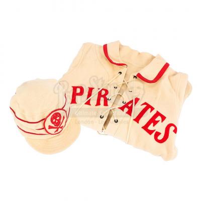 Lot #336 - HOOK (1991) - Pirate Baseball Jersey and Cap