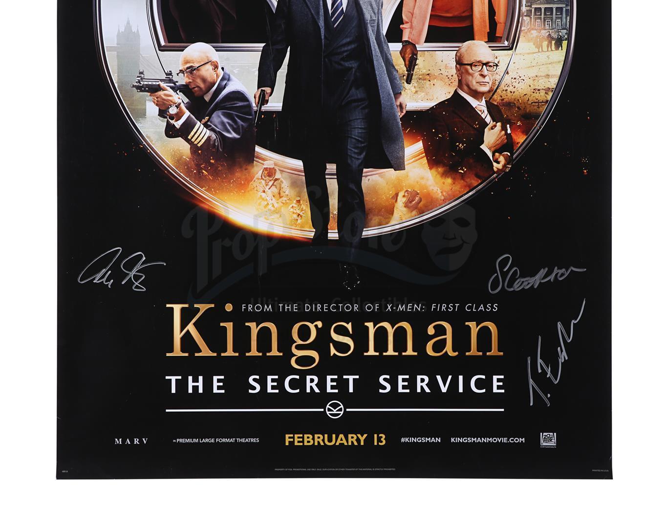 Lot #447 - KINGSMAN: THE SECRET SERVICE (2014) - Cast Autographed One ...