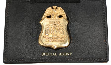 Lot #559 - POINT BREAK (1991) - Johnny Utah's (Keanu Reeves) Prototype FBI Badge - 9
