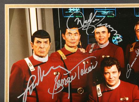 Lot #651 - STAR TREK V: THE FINAL FRONTIER (1989) - Cast-autographed ...