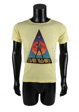 Lot #698 - STAR WARS: A NEW HOPE (1977) - Two Crew T-shirts - 5