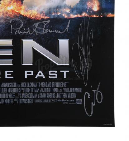 Lot #912 - X-MEN: DAYS OF FUTURE PAST (2014) - Cast and Crew Autographed One-Sheet Poster - 7