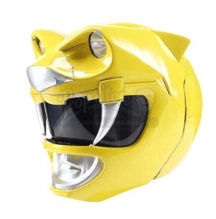 Lot #499 - MIGHTY MORPHIN' POWER RANGERS: THE MOVIE (1995) - Yellow Ranger (Karan Ashley) Costume with Light-up Helmet - 13