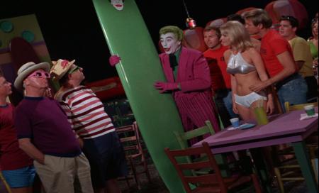 Lot #70 - BATMAN (TV SERIES, 1966-1968) - The Joker's (Cesar Romero) Surfboard Logo - 5
