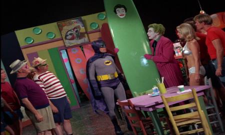 Lot #70 - BATMAN (TV SERIES, 1966-1968) - The Joker's (Cesar Romero) Surfboard Logo - 6