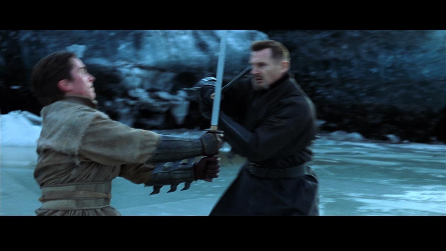 Lot #93 - BATMAN BEGINS (2005) - Bruce Wayne's (Christian Bale) and Henri  Ducard's (Liam Neeson) Katana