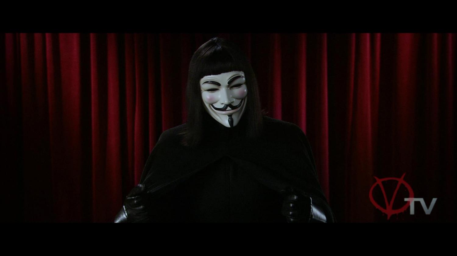 Lot #859 - V FOR VENDETTA (2005) - V's (Hugo Weaving) Guy Fawkes Mask