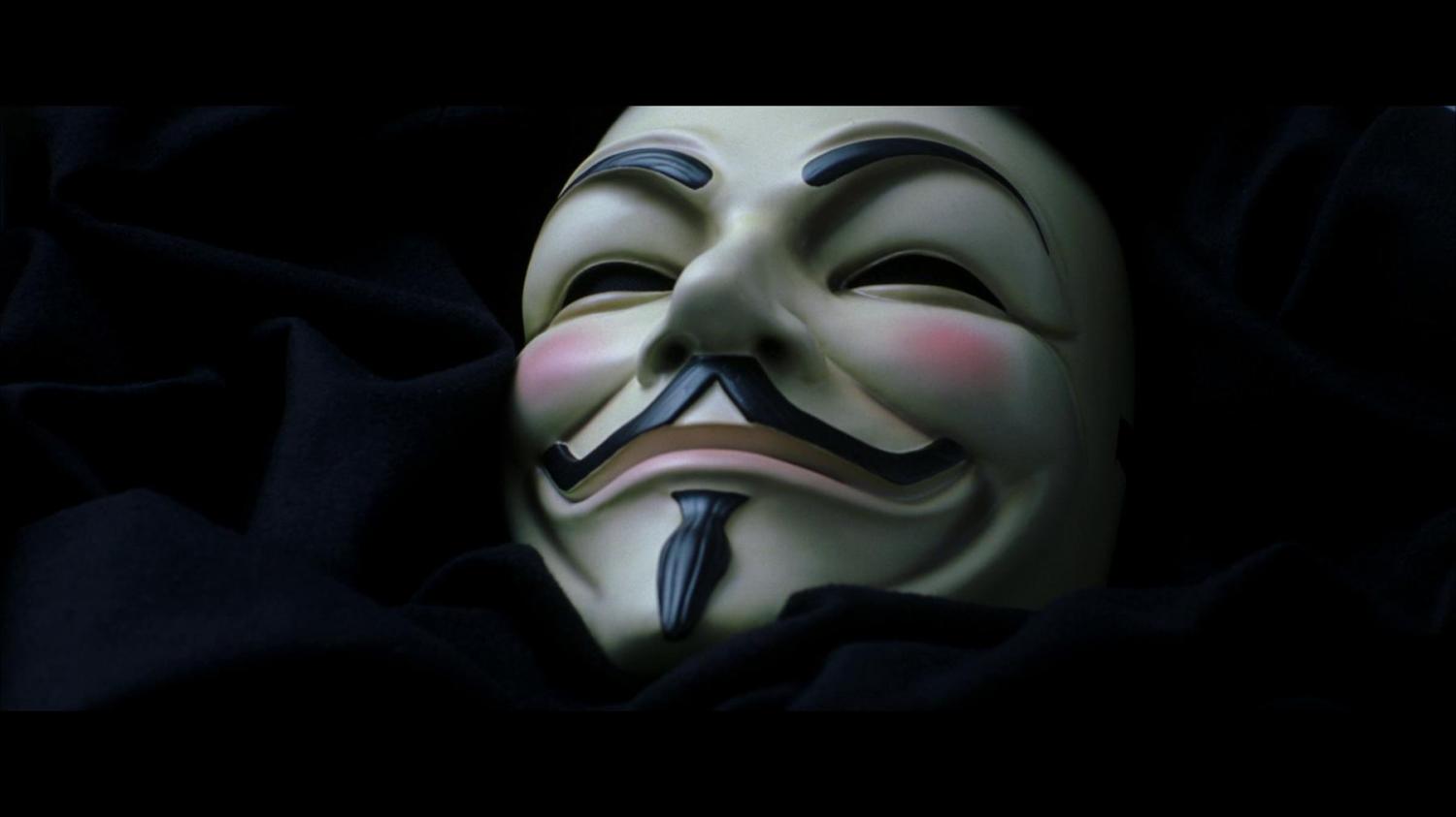 Lot #859 - V FOR VENDETTA (2005) - V's (Hugo Weaving) Guy Fawkes Mask