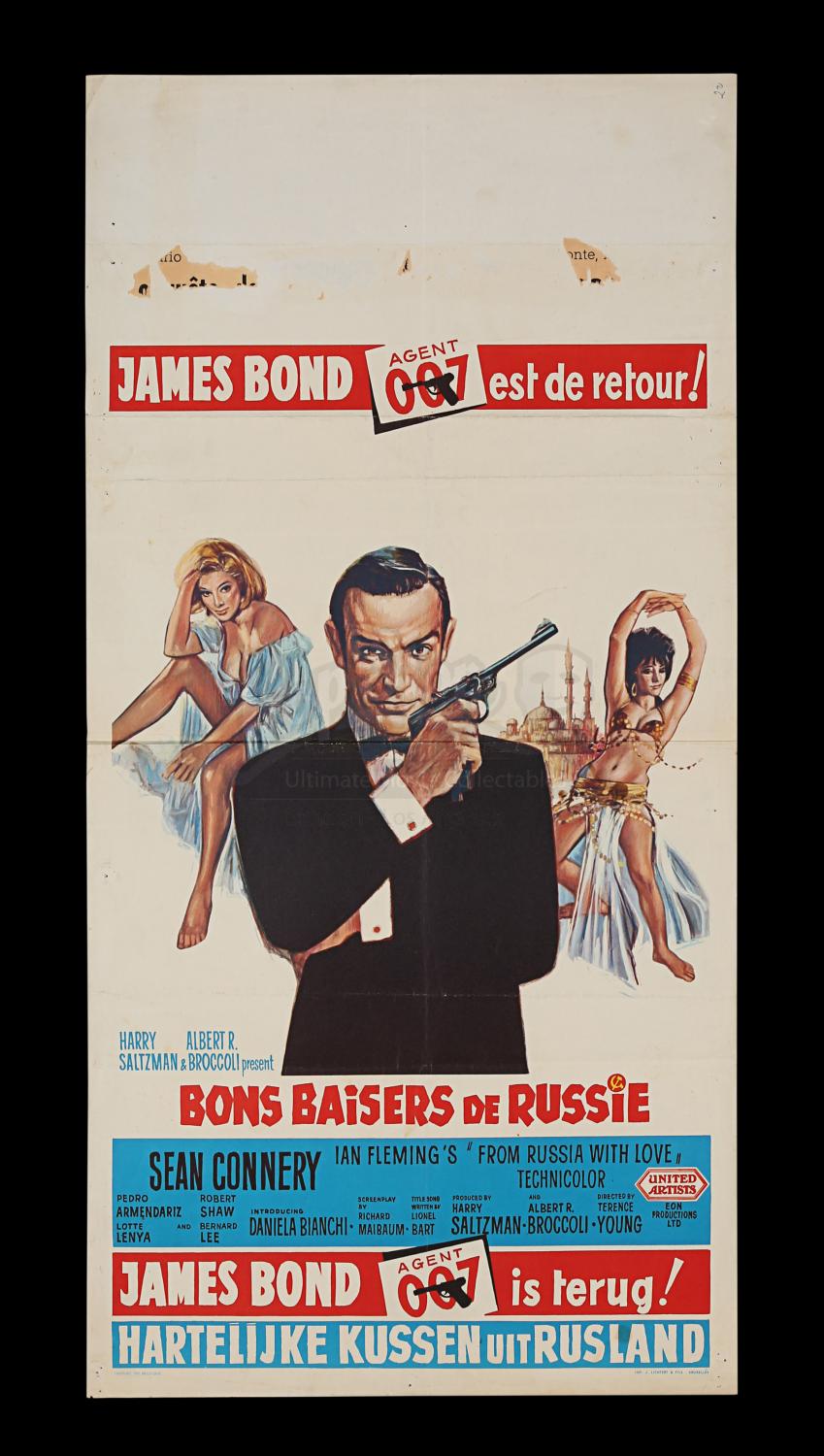 Lot #249 - JAMES BOND: FROM RUSSIA WITH LOVE (1963) - Carter-Jones ...