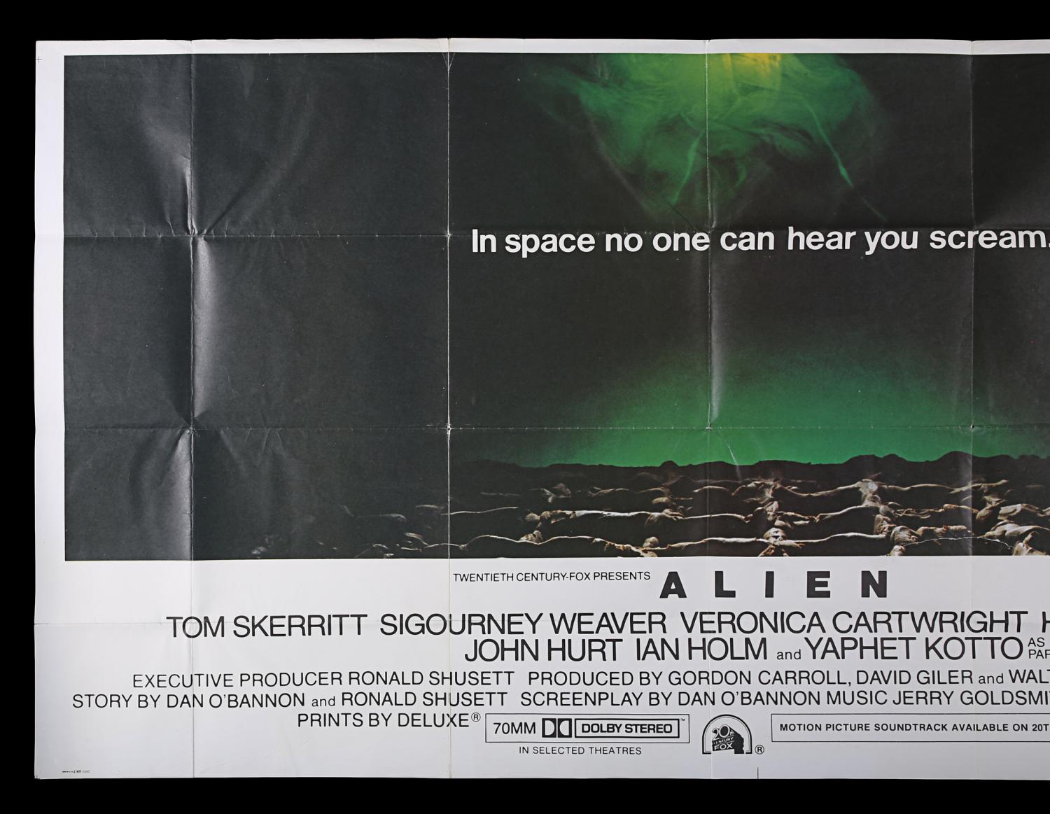 Lot #360 - ALIEN (1979) - Bryan Fuller Collection: Six-Sheet, 1979 - 6