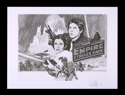 Printable Star Wars: the Empire Strikes Back 1980 Vintage Poster 