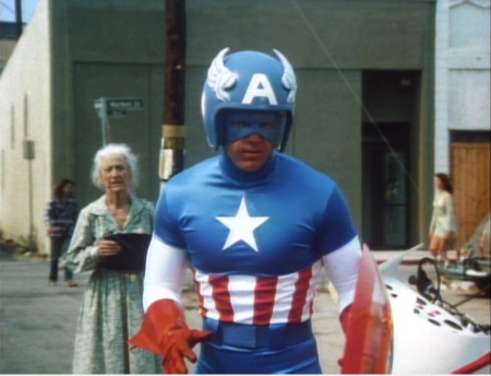 Lot #62 - CAPTAIN AMERICA II: DEATH TOO SOON (1979) - Captain America's (Reb Brown) Costume - 7