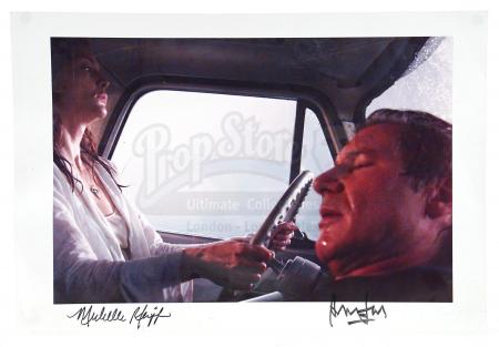 Lot #1088 - WHAT LIES BENEATH (2000) - Madison Elizabeth Frank's (Amber Valletta) Necklace with Harrison Ford and Michelle Pfeiffer-autographed Ouija Board and Photo - 11