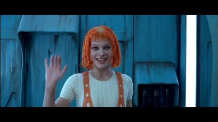 Lot #107 - THE FIFTH ELEMENT (1997) - Leeloo's (Milla Jovovich) Orange Suspenders - 8