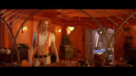 Lot #107 - THE FIFTH ELEMENT (1997) - Leeloo's (Milla Jovovich) Orange Suspenders - 11