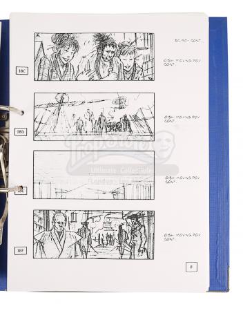 Lot #415 - 47 RONIN (2013) - Mika's (Ko Shibasaki) Carved Bird, Hiroyuki Sanada's Chair Back, a Script and a Storyboard File - 12