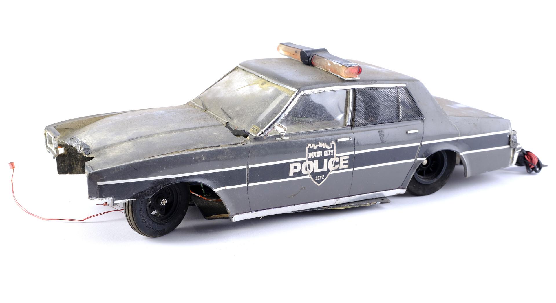 Lot #519 - THE CROW (1994) - Police Car Model Miniature - 3