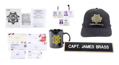 CSI: Las Vegas Captain Brass' Badge ID replica movie prop