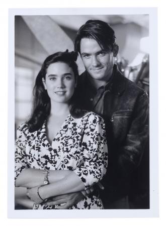 Lot #840 - THE ROCKETEER (1991) - Picture of Jenny Blake (Jennifer Connolly) and Cliff Secord (Billy Campbell)