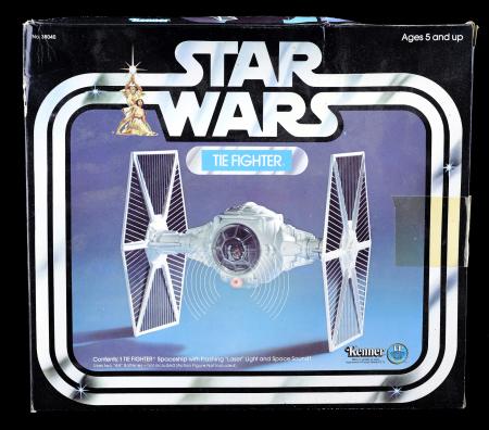 Lot #991 - STAR WARS: A NEW HOPE (1977) - Charles Lippincott Collection: Sealed TIE Fighter Vehicle