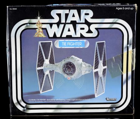 Lot #991 - STAR WARS: A NEW HOPE (1977) - Charles Lippincott Collection: Sealed TIE Fighter Vehicle - 5