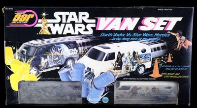 Lot #992 - STAR WARS: A NEW HOPE (1977) - Charles Lippincott Collection: Super Sonic Power Star Wars Van Set