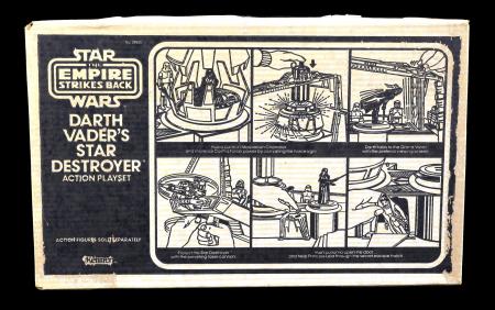 Lot #993 - STAR WARS: THE EMPIRE STRIKES BACK (1980) - Charles Lippincott Collection: Sealed Darth Vader's Star Destroyer Action Playset - 5