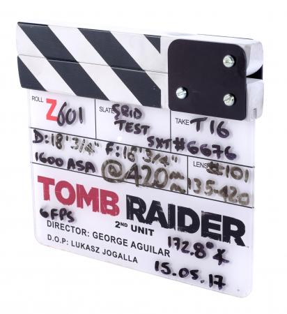 Lot #1059 - TOMB RAIDER (2018) - 2nd Unit Clapperboard - 3