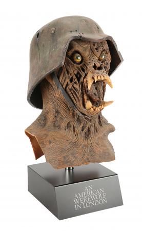 Lot #20 - AN AMERICAN WEREWOLF IN LONDON (1981) - Rick Baker-created Screen-matched Mutant Nazi Warmonger Mask and Helmet - 8