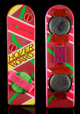 Lot #24 - BACK TO THE FUTURE PART II (1989) - Michael J. Fox-autographed Marty McFly Lenticular Mattel Hoverboard - 31
