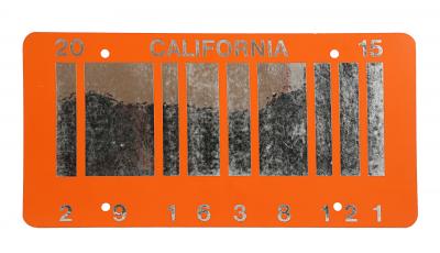 Lot #27 - BACK TO THE FUTURE PART II (1989) - 2015 Hill Valley Car Licence Plate