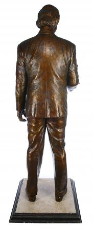 Lot #154 - RAY HARRYHAUSEN - Life-size Ray Harryhausen Statue - 19