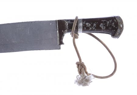 Lot #186 - INDIANA JONES AND THE TEMPLE OF DOOM (1984) - Thuggee Guard SFX Sword - 3