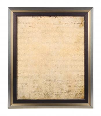 Lot #253 - NATIONAL TREASURE (2004) - Declaration of Independence