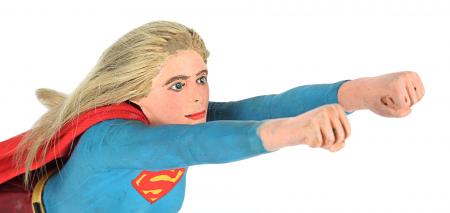 Lot #374 - SUPERGIRL (1984) - Supergirl (Helen Slater) SFX Flying Model Miniature - 9