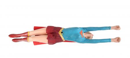 Lot #374 - SUPERGIRL (1984) - Supergirl (Helen Slater) SFX Flying Model Miniature - 15