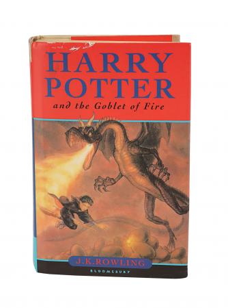 Lot #634 - HARRY POTTER AND THE GOBLET OF FIRE (2005) - J.K. Rowling-autographed First-edition Hardback Book - 4