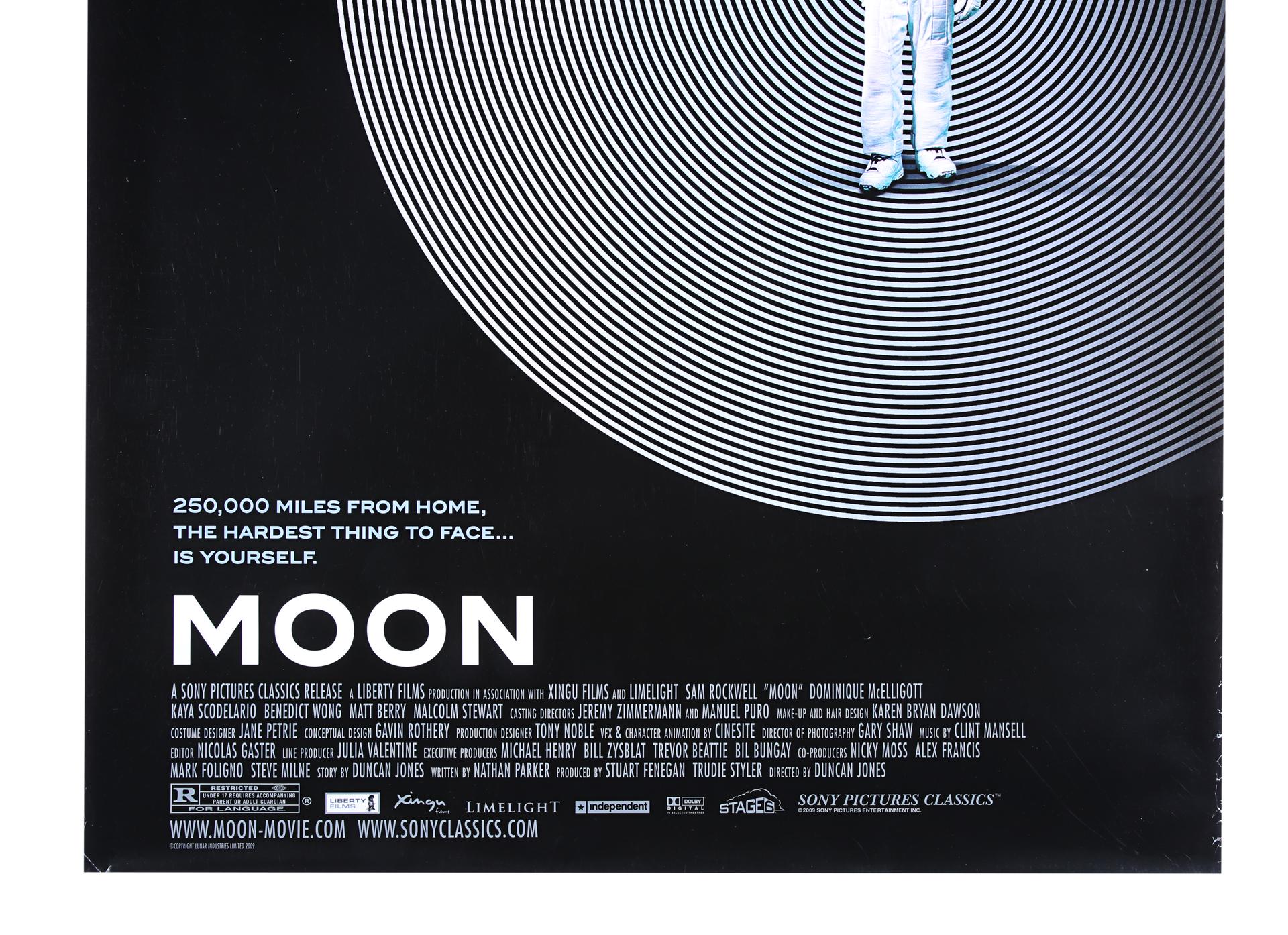 Lot #785 - MOON (2009) - Sam Rockwell Autographed One-sheet Poster - 4