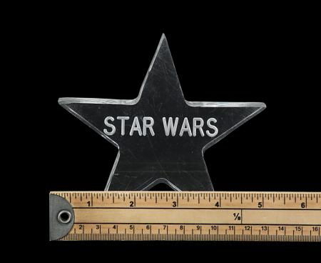 Lot #934 - STAR WARS: A NEW HOPE (1977) - John Mollo's Personal Lucite Star Crew Gift - 7