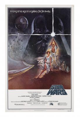 Lot #938 - STAR WARS: EP IV - A NEW HOPE (1977) - Howard Kazanjian Collection: US Style "A" One-Sheet