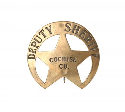 Lot #1060 - TOMBSTONE (1993) - Deputy Sheriff Badge