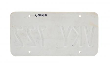 Lot #1096 - THE WOLF OF WALL STREET (2013) - Jordan Belfort's (Leonardo DiCaprio) Lamborghini Licence Plate - 4